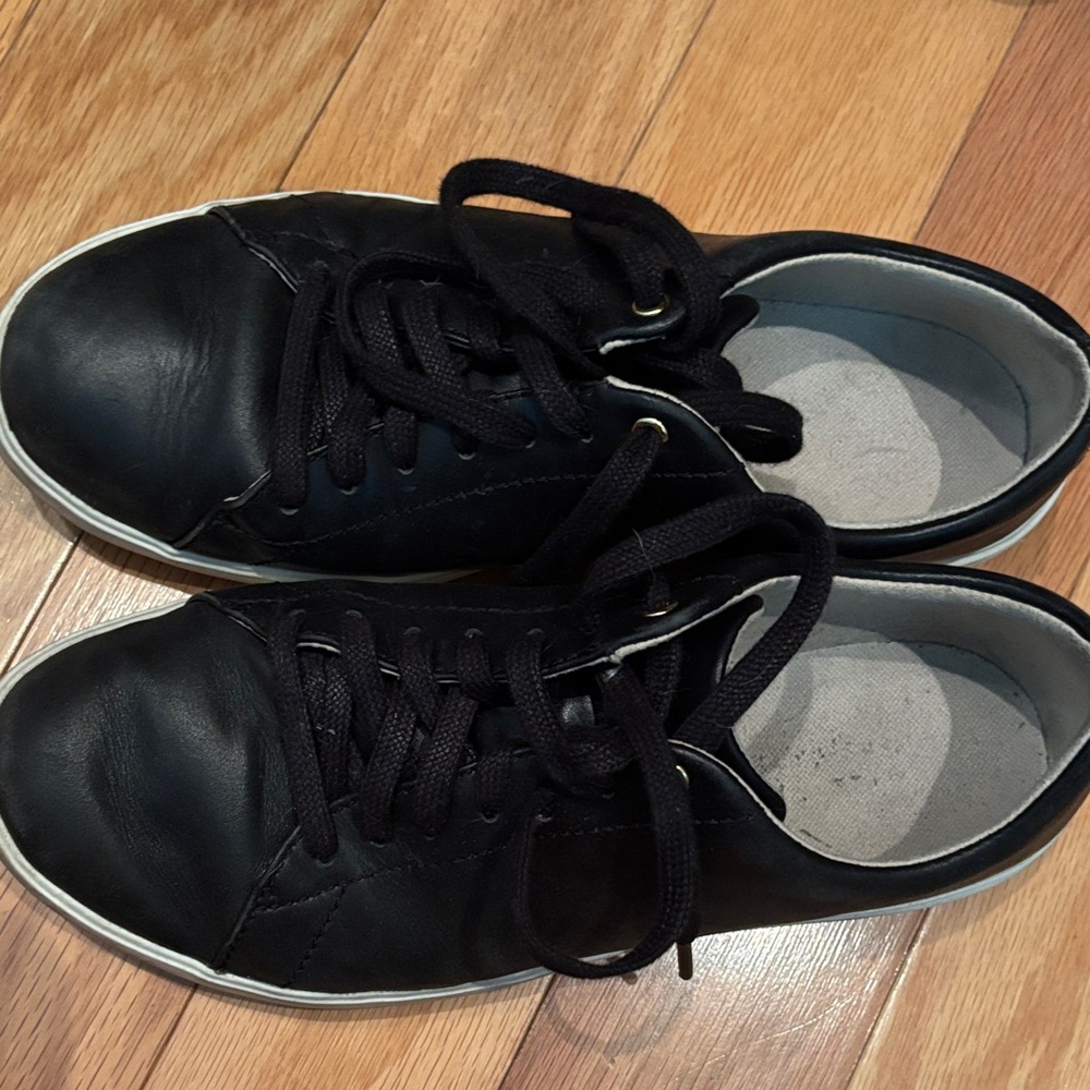 Cole Haan Black Leather Women's Sneakers
